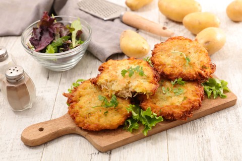 Galetes de pommes de terre (Grumbeerekiechle)